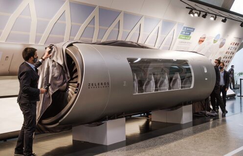 Unveiling Zeleros' hyperloop vehicle