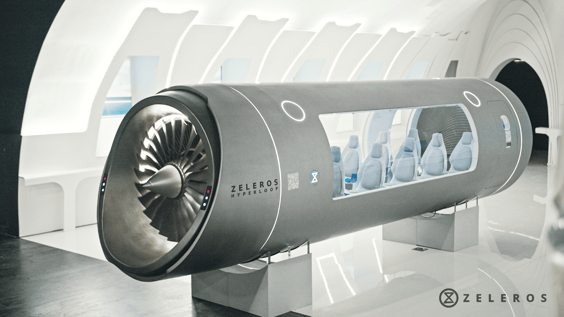 Zeleros in Dubai Hyperloop at Spain Pavillion Expo 2020 Dubai