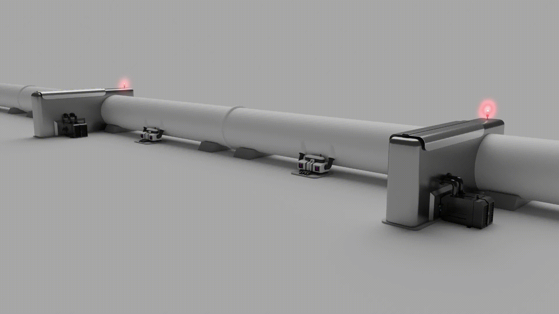 Despresurizador de hyperloop