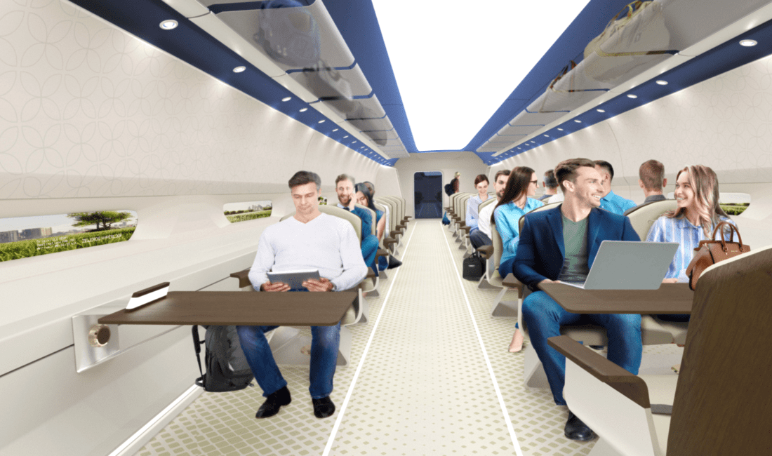 Zeleros Hyperloop Interior
