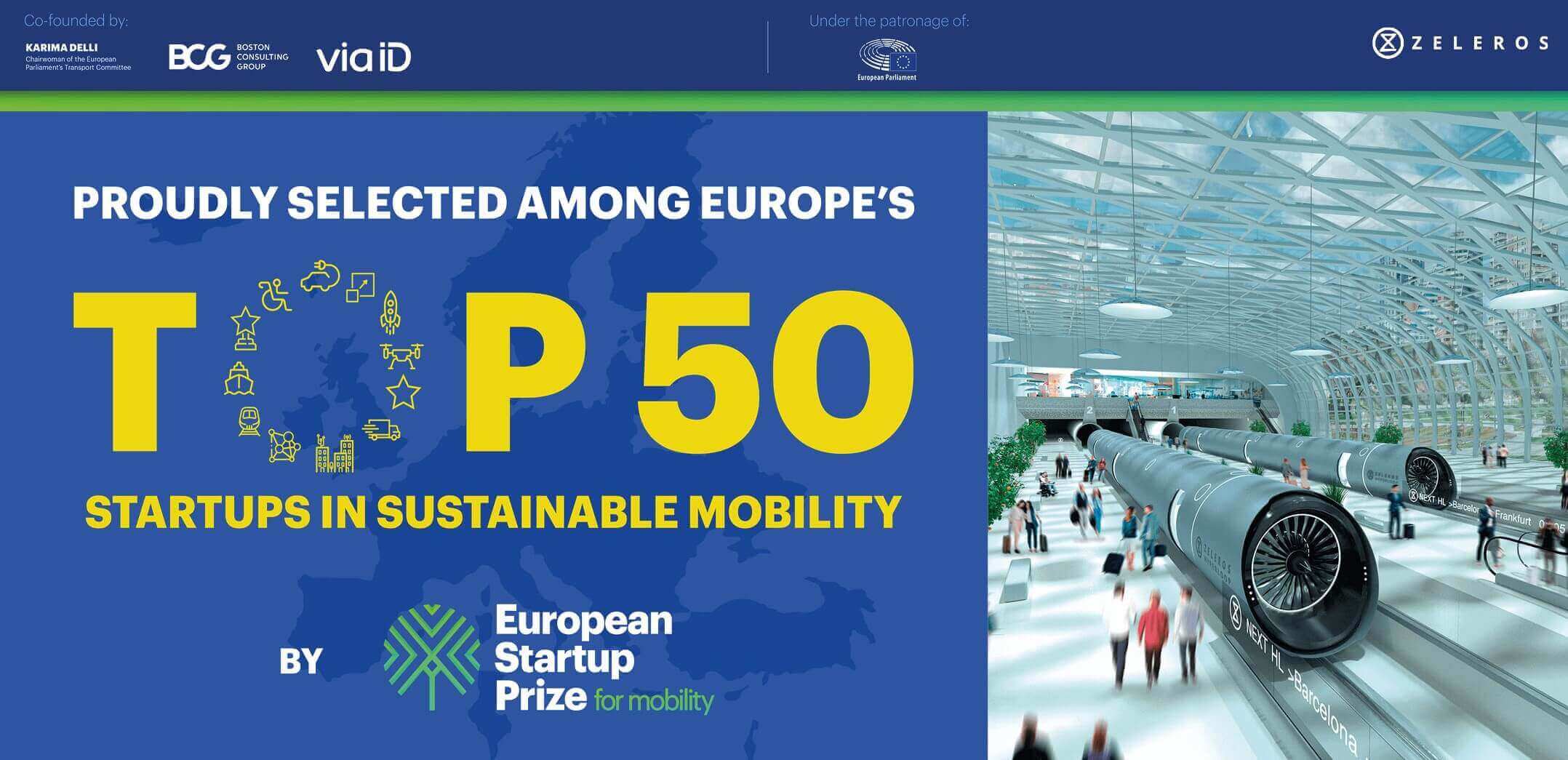 European Top 50 Clean Mobility startups
