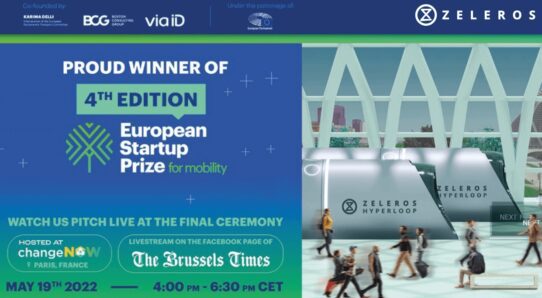 Zeleros Winner of European Prize Mobility